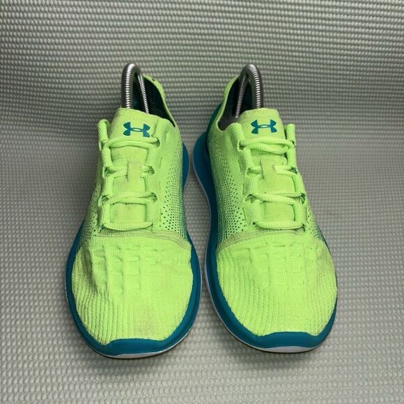 Under Armour Speedform Slingride Athletic Shoes Women’s Size 9 1288295-884 Green - Picture 2 of 9